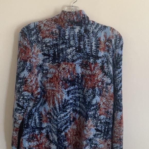 Northern Reflections Blue and Red Bomber Jacket vintage - Picture 6 of 7